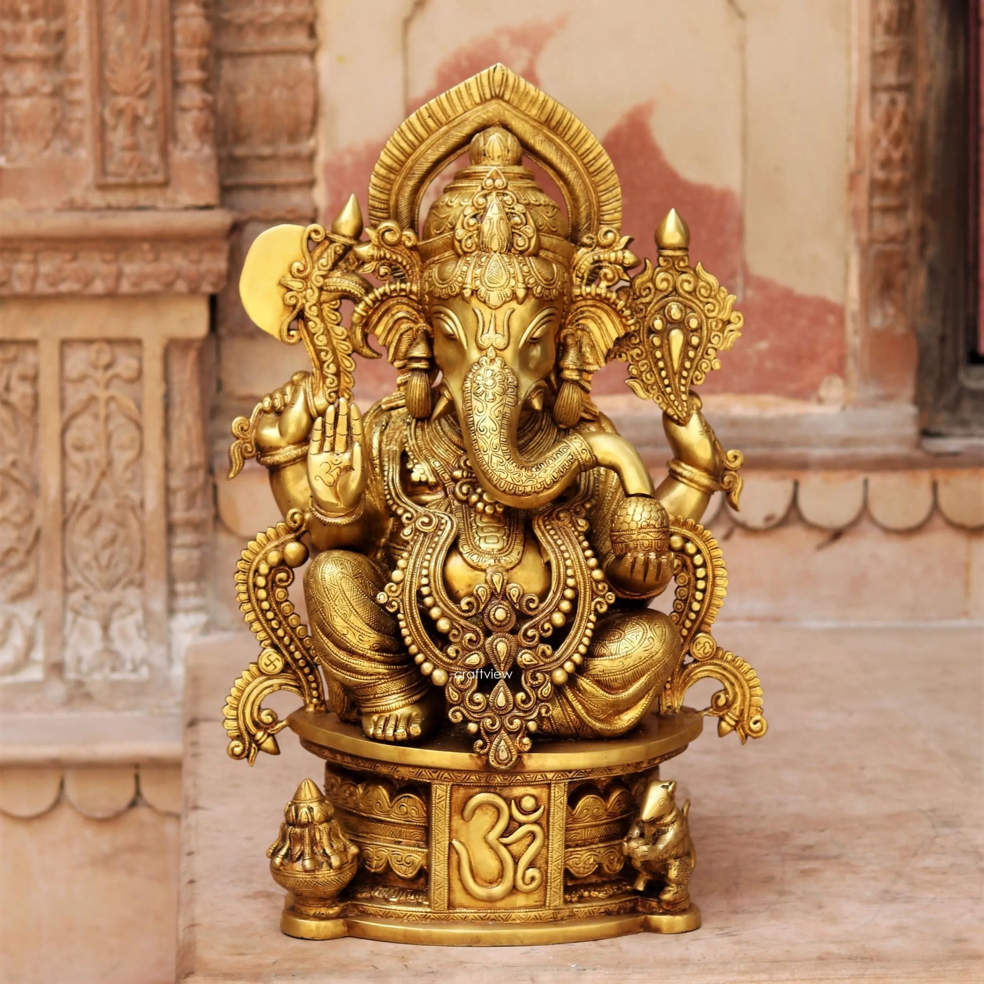 explore the hand picked collection of brass statues and décor