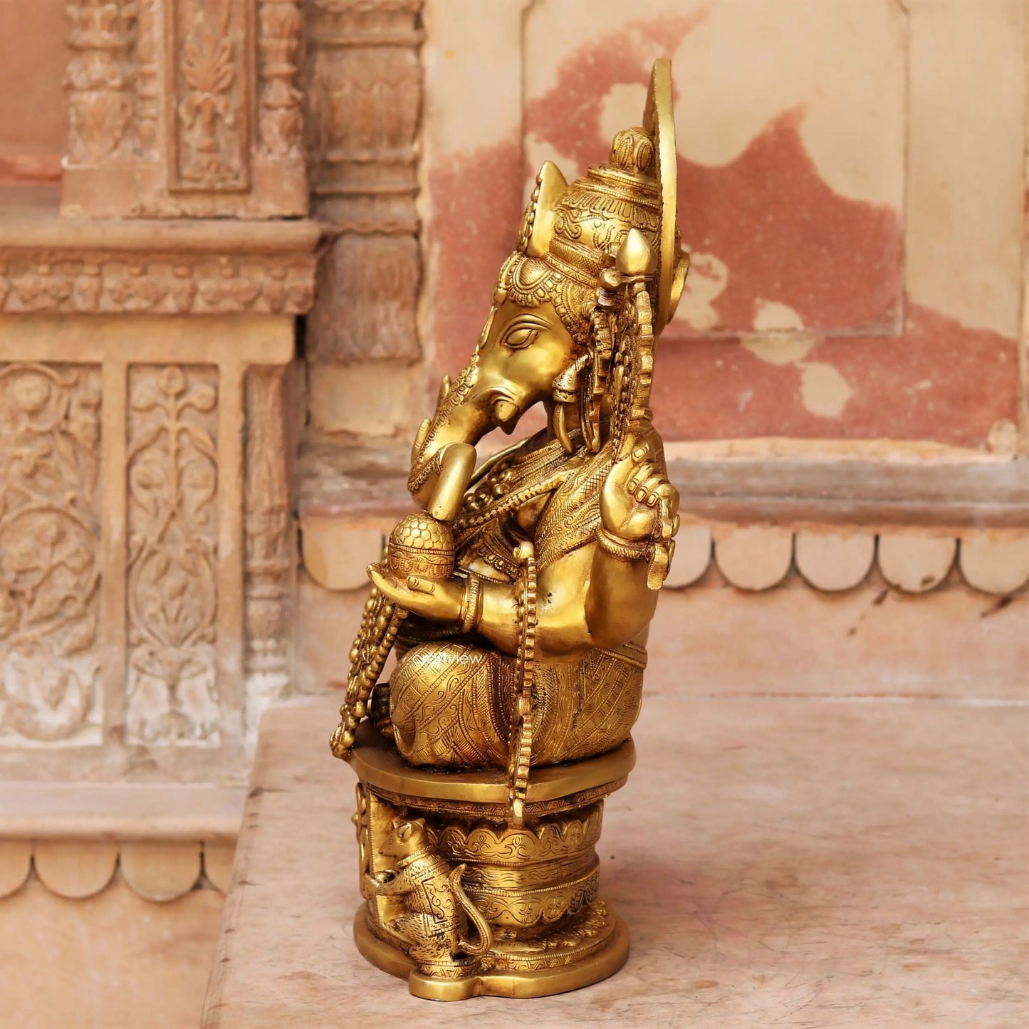 explore the hand picked collection of brass statues and décor