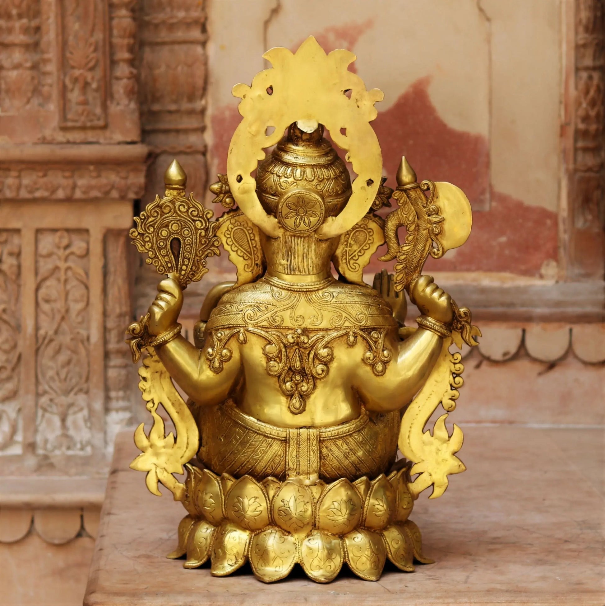 explore the hand picked collection of brass statues and décor