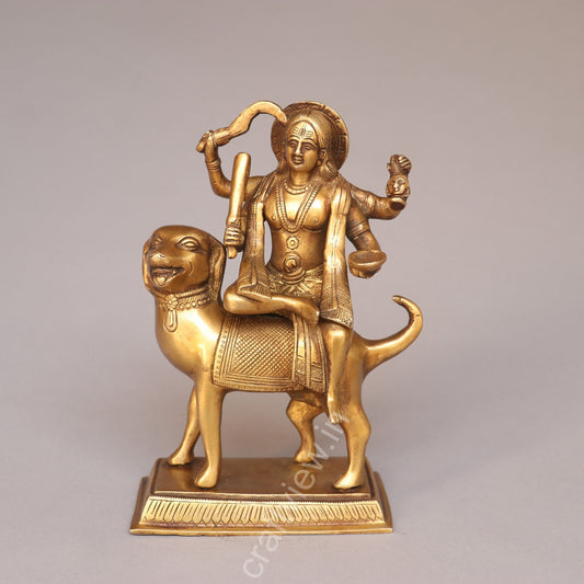 brass idol of Kaal Bhairava