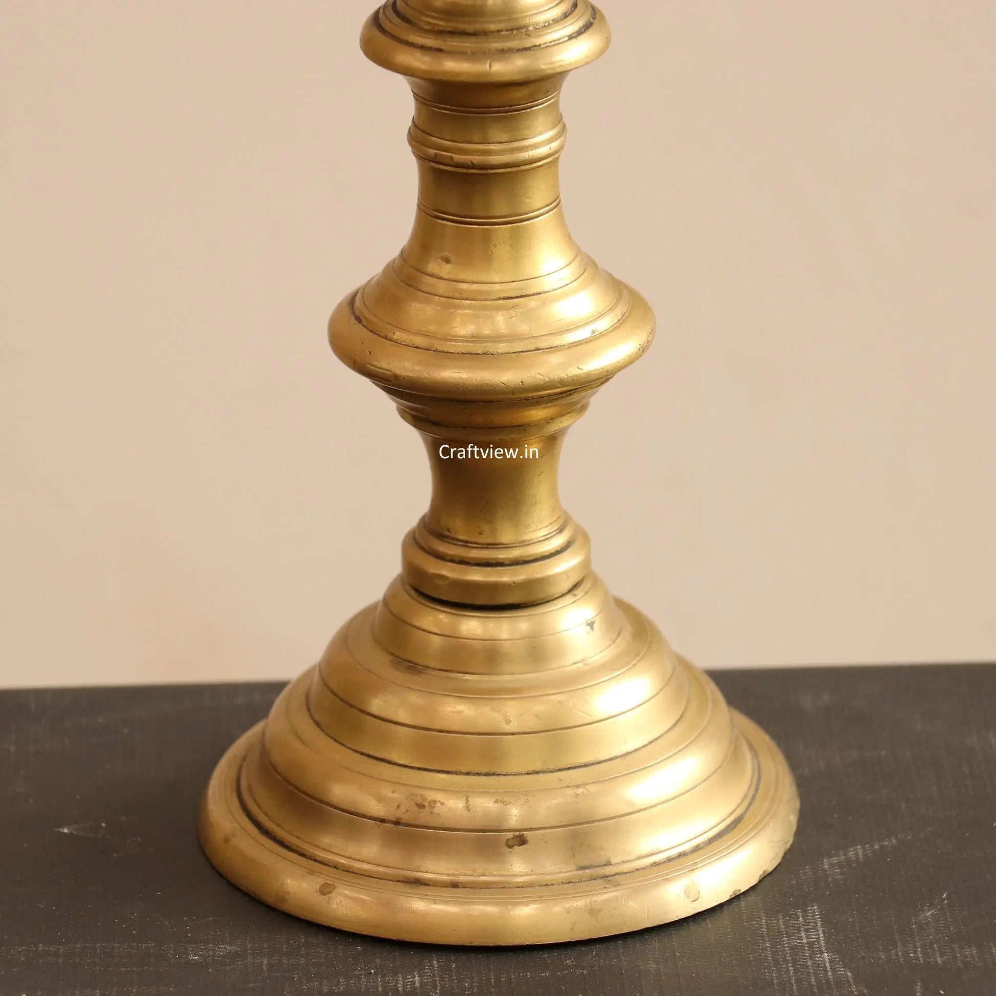 Traditional Bronze Udupi Nanda Traditional Puja Diya Pooja Oil Lamp craftsview