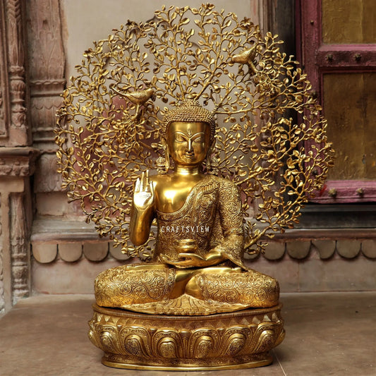 explore the hand picked collection of brass statues and décor