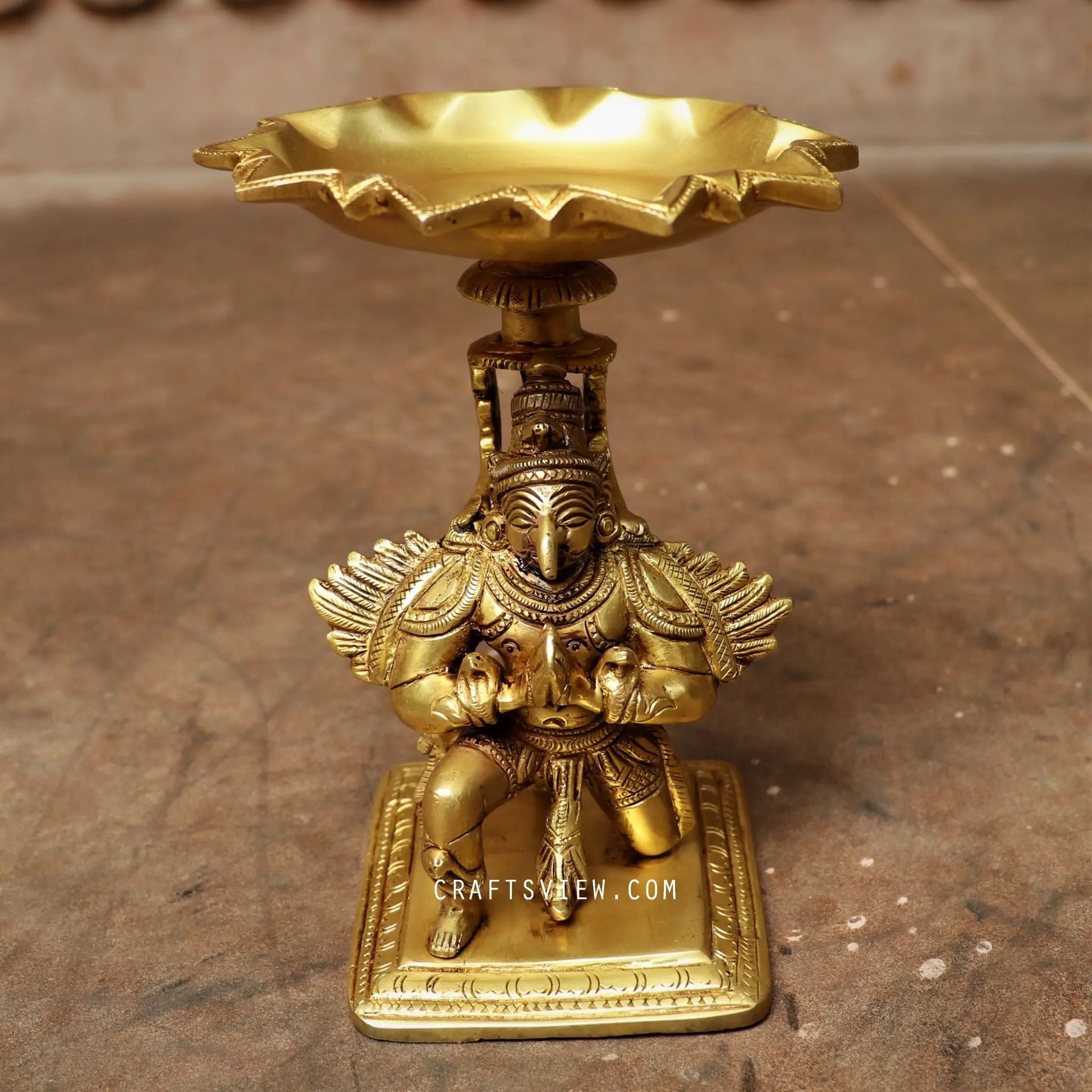 Brass Garuda Stand Decorative craftsview