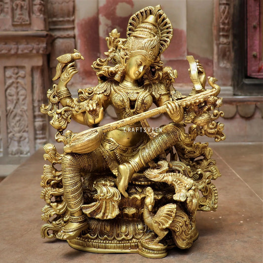 explore the hand picked collection of brass statues and décor