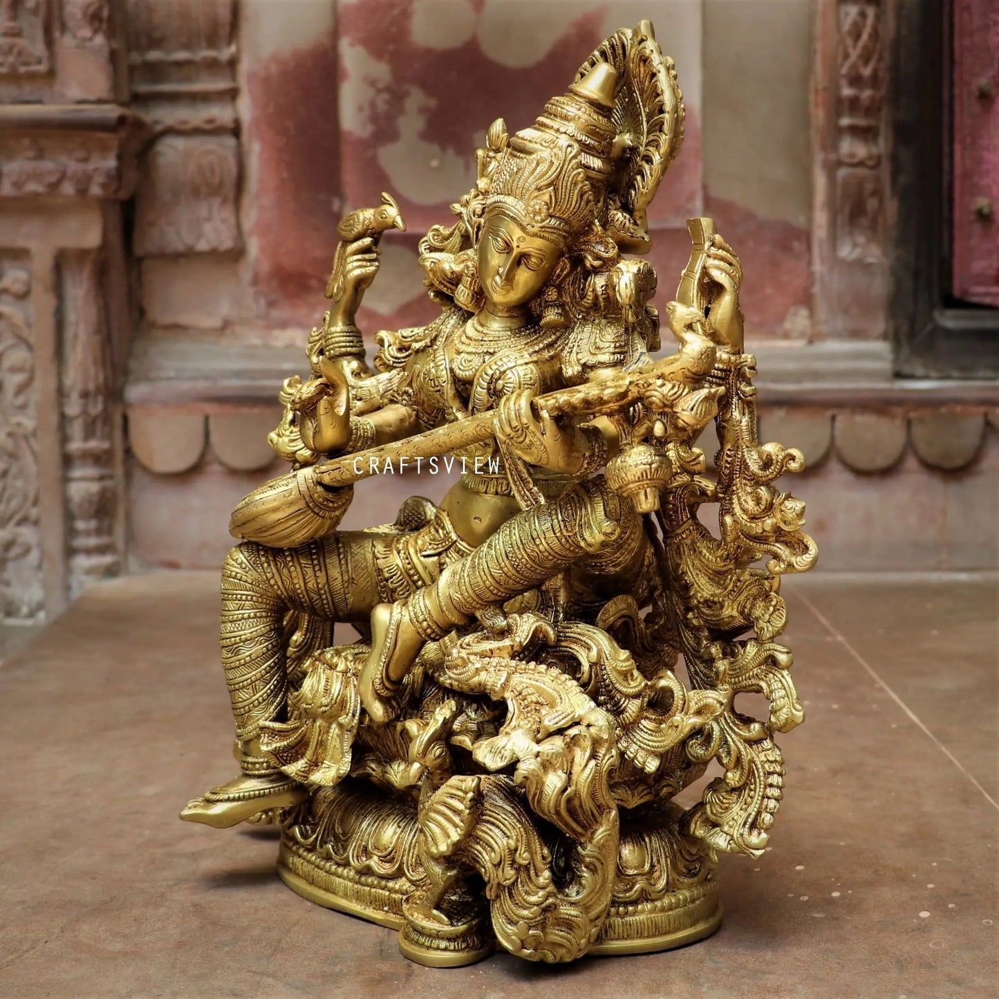 explore the hand picked collection of brass statues and décor