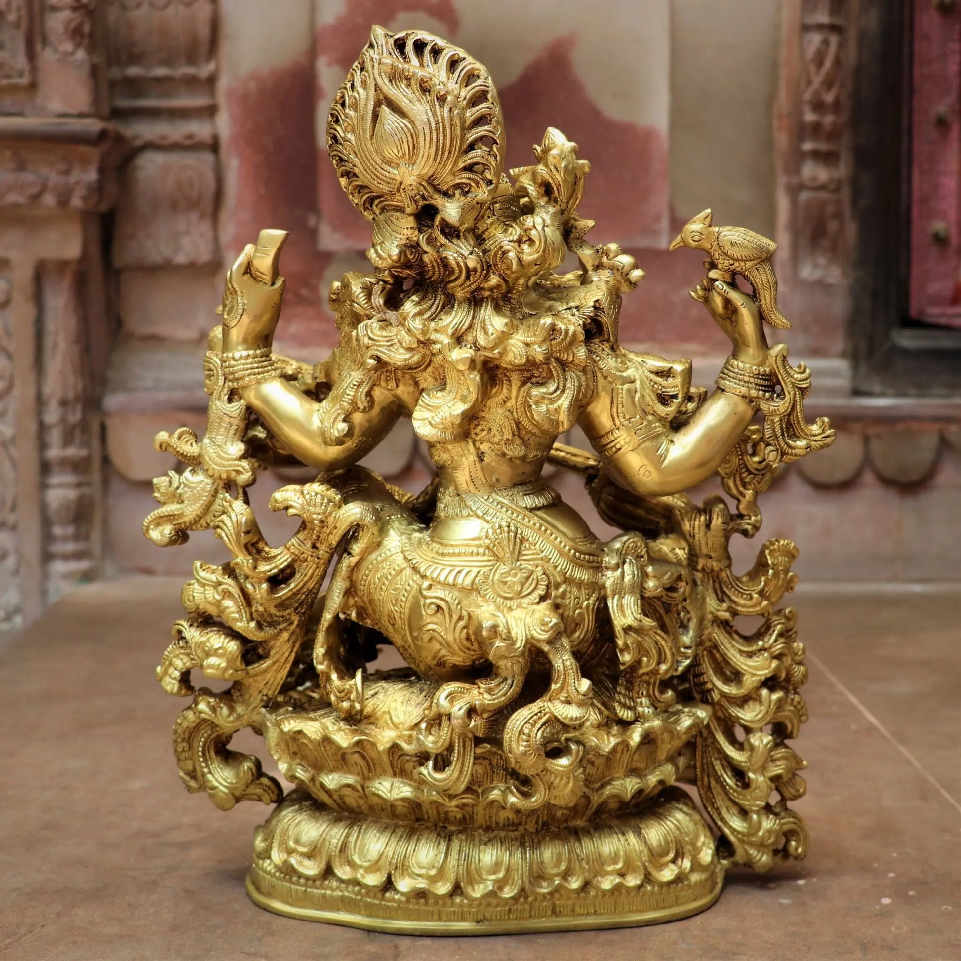 explore the hand picked collection of brass statues and décor