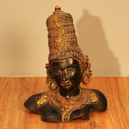 Brass Décor Parvati Bust Showpiece craftsview