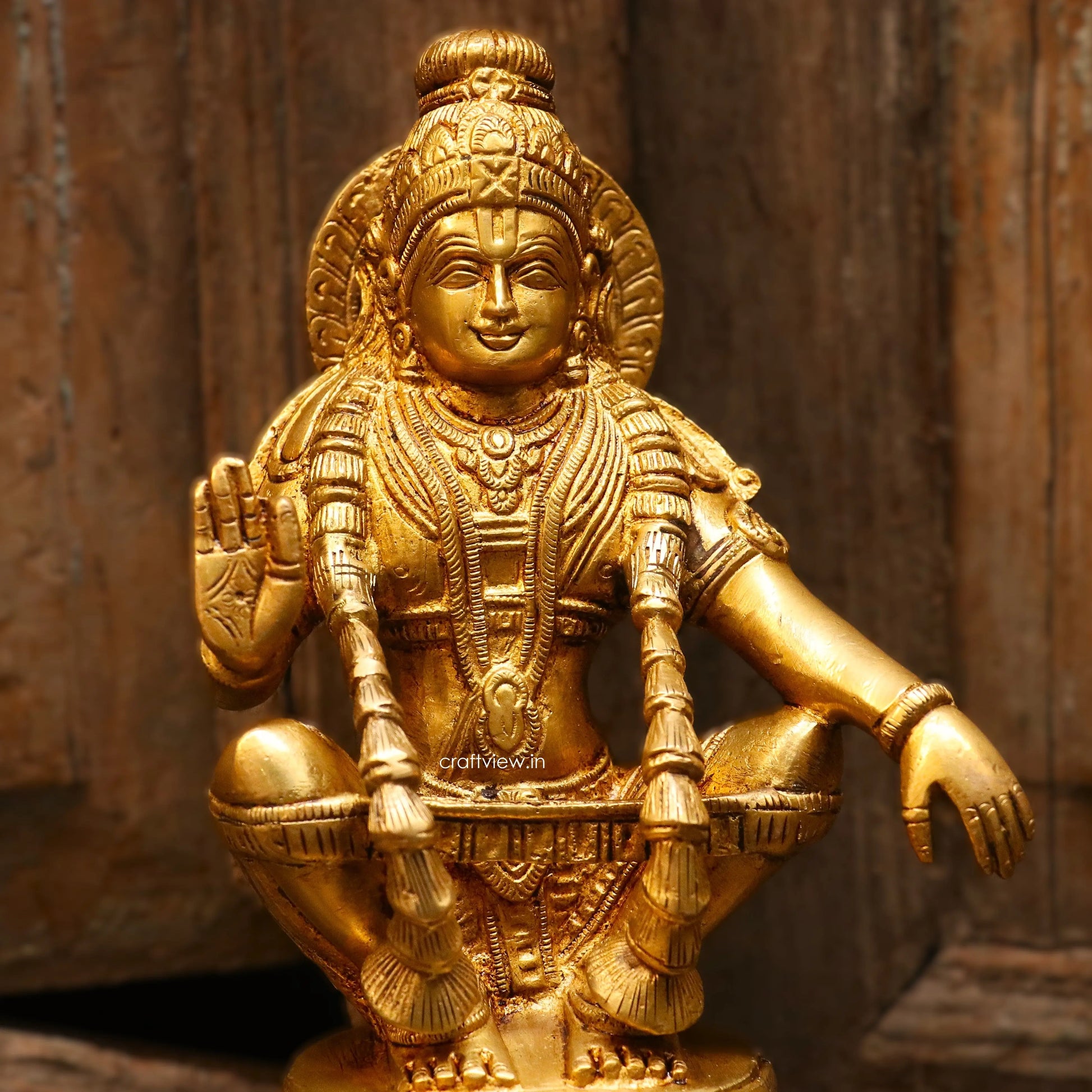 Sabarimala Ayyappan Idol, Ayyappa Swamy Lord Murugan Sabarimala Statue Craftsview