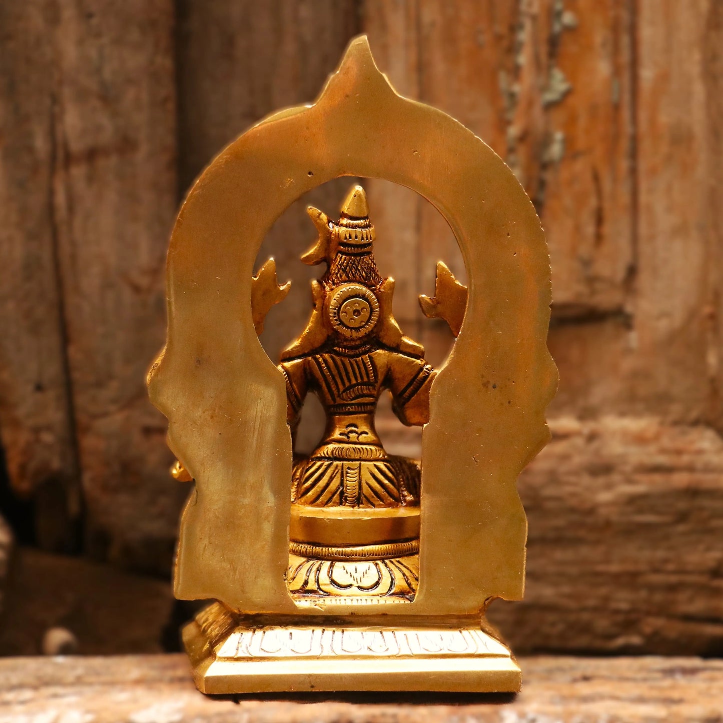 6" Superfine Statue of Goddess Varahi - Bestower of Siddhi In Brass Craftsview