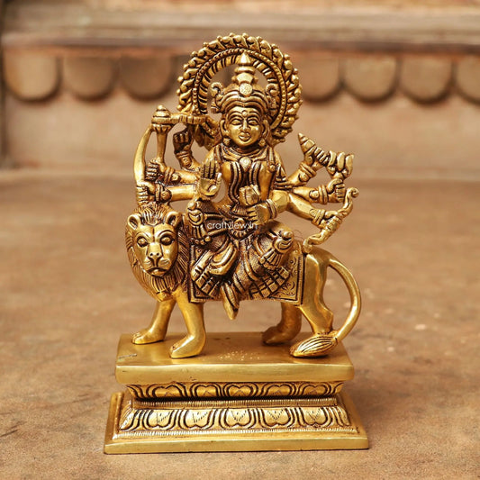 8" beautiful statue of Ma Sherawali Craftsview