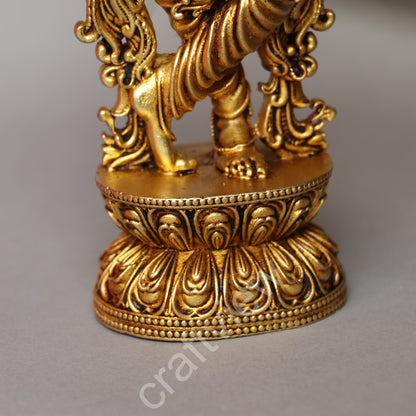 Artistic Brass Krishna Idol 8"