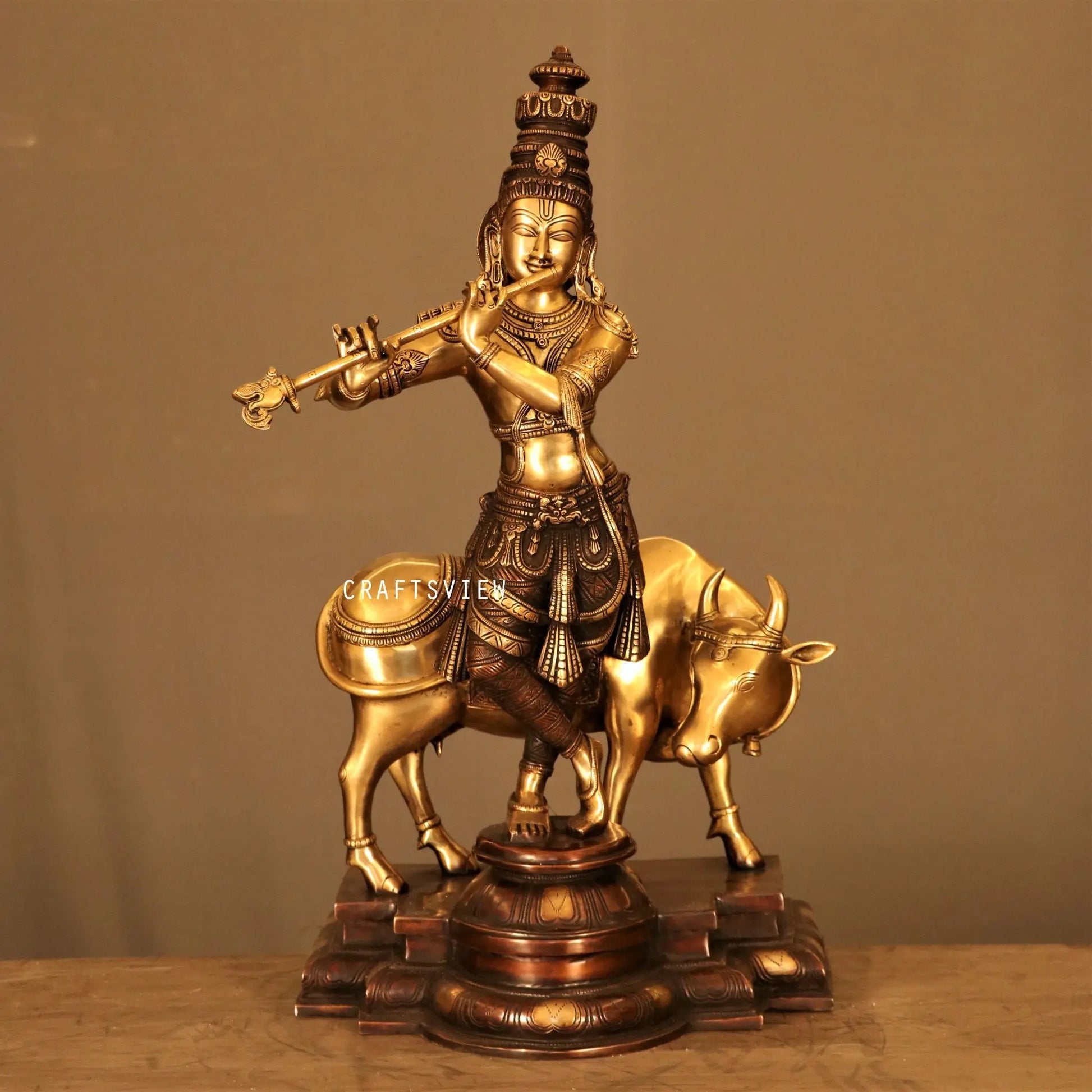 explore the hand picked collection of brass statues and décor