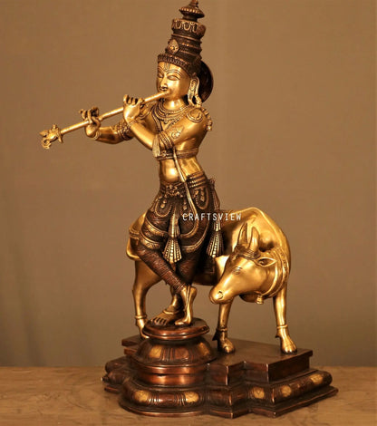 explore the hand picked collection of brass statues and décor