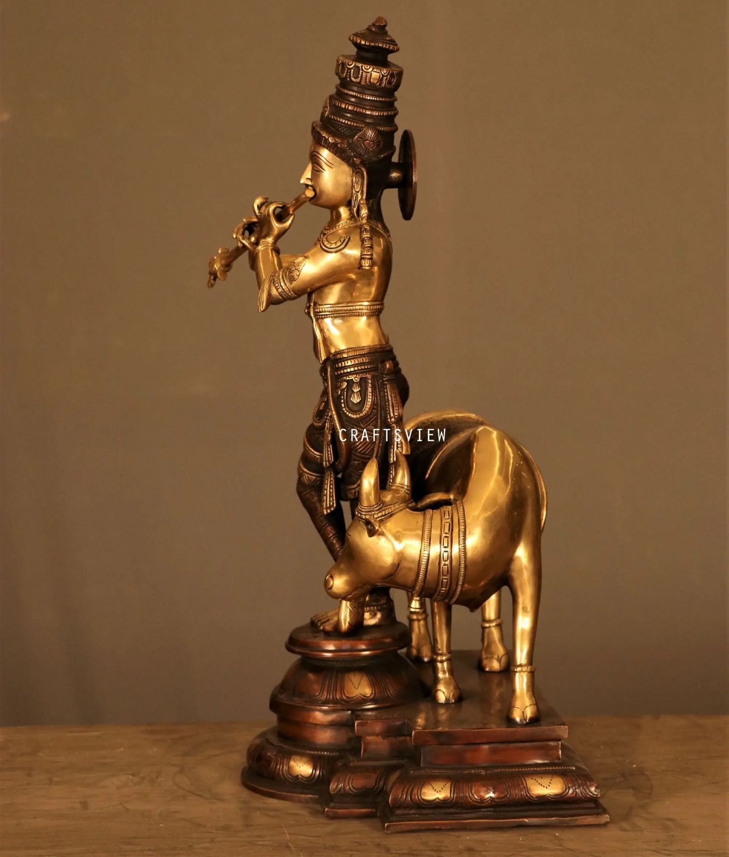 explore the hand picked collection of brass statues and décor