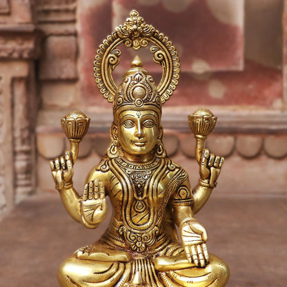 Brass Lakshmi Superfine Idols 15" Craftsview