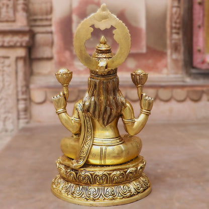 Brass Lakshmi Superfine Idols 15" Craftsview