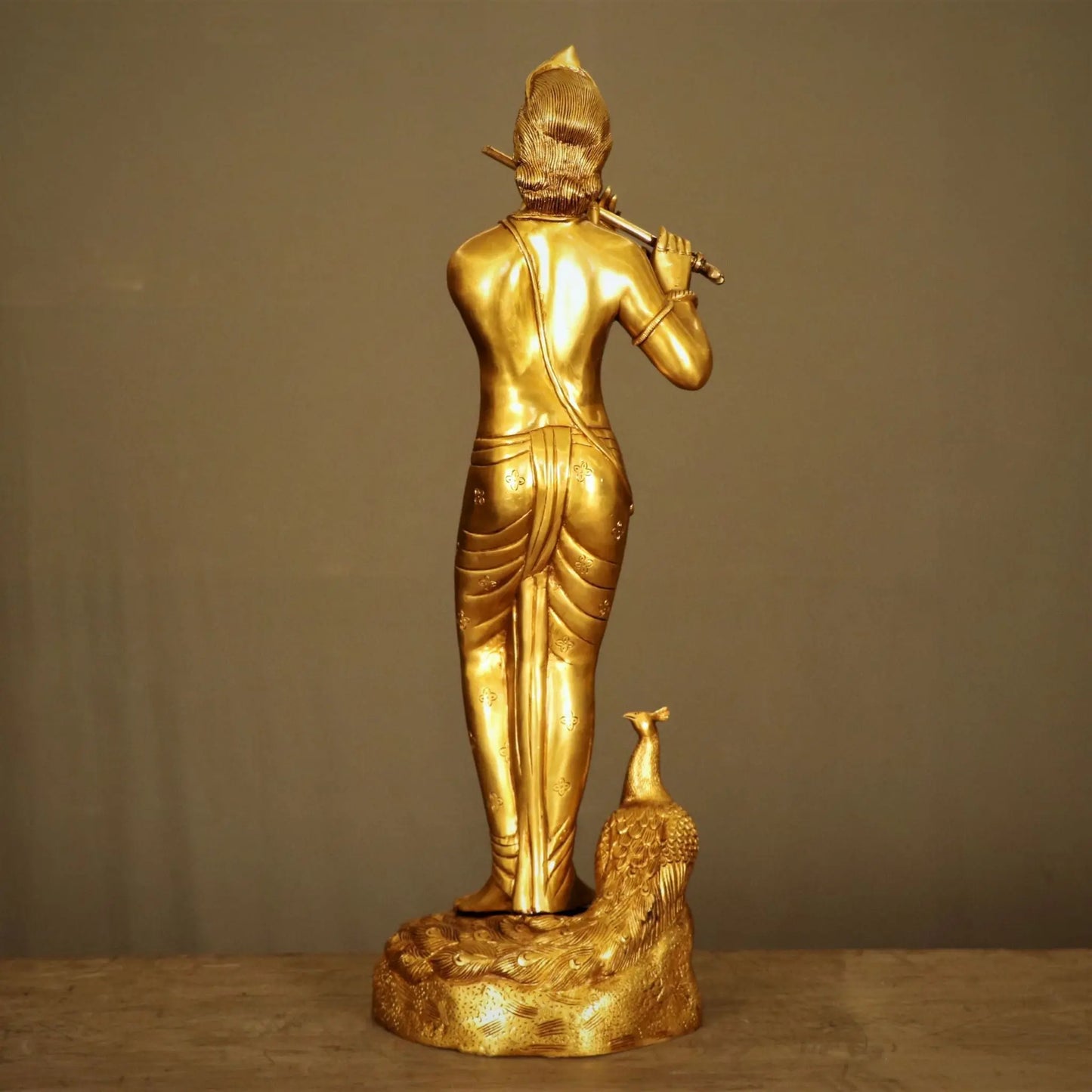 Brass Murlidhara Krishna Statue craftsview