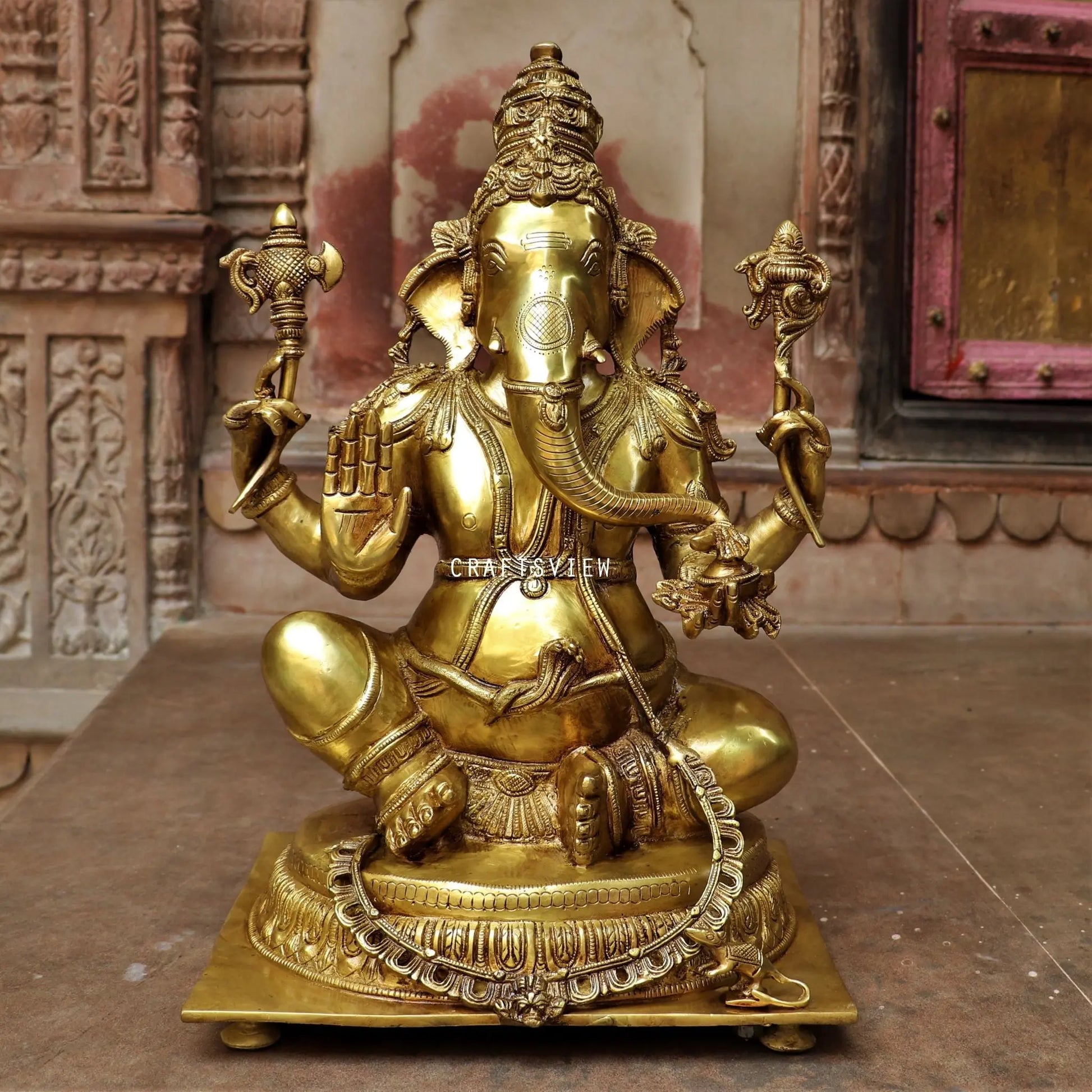 explore the hand picked collection of brass statues and décor