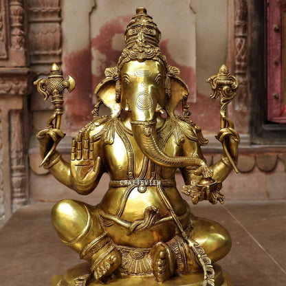 explore the hand picked collection of brass statues and décor