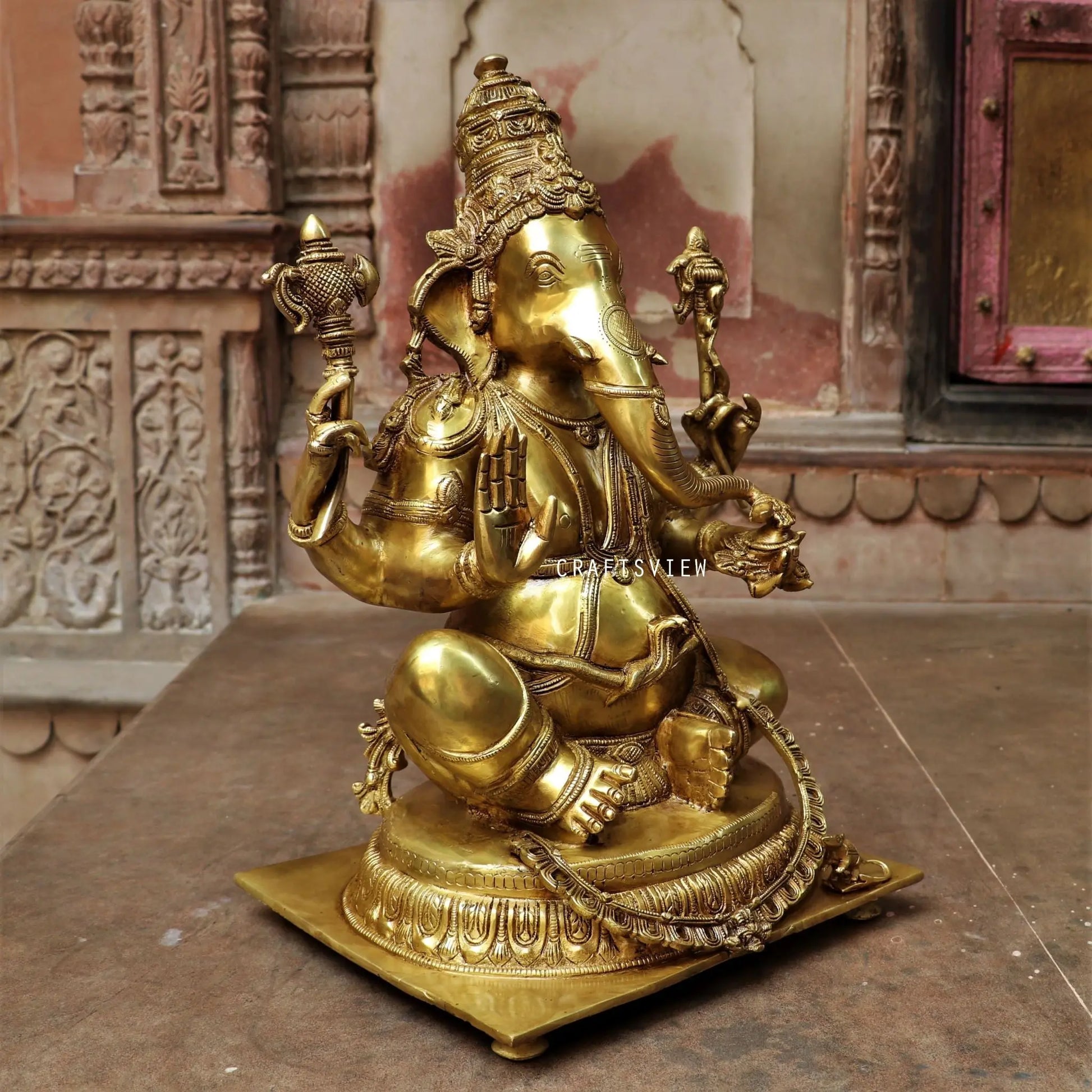 explore the hand picked collection of brass statues and décor