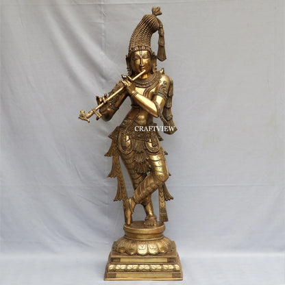 explore the hand picked collection of brass statues and décor