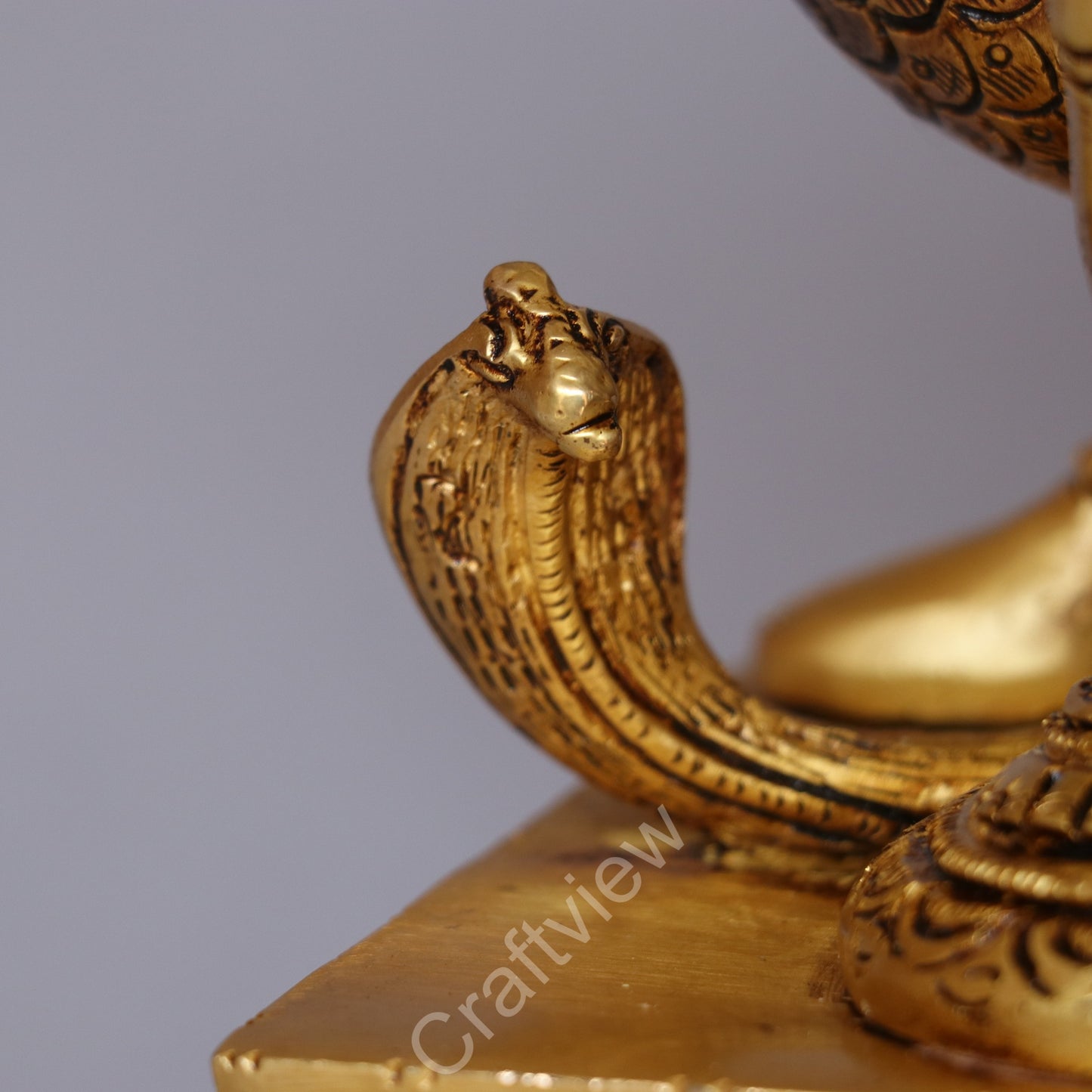 Brass Lord Murgan Kartikeya idol