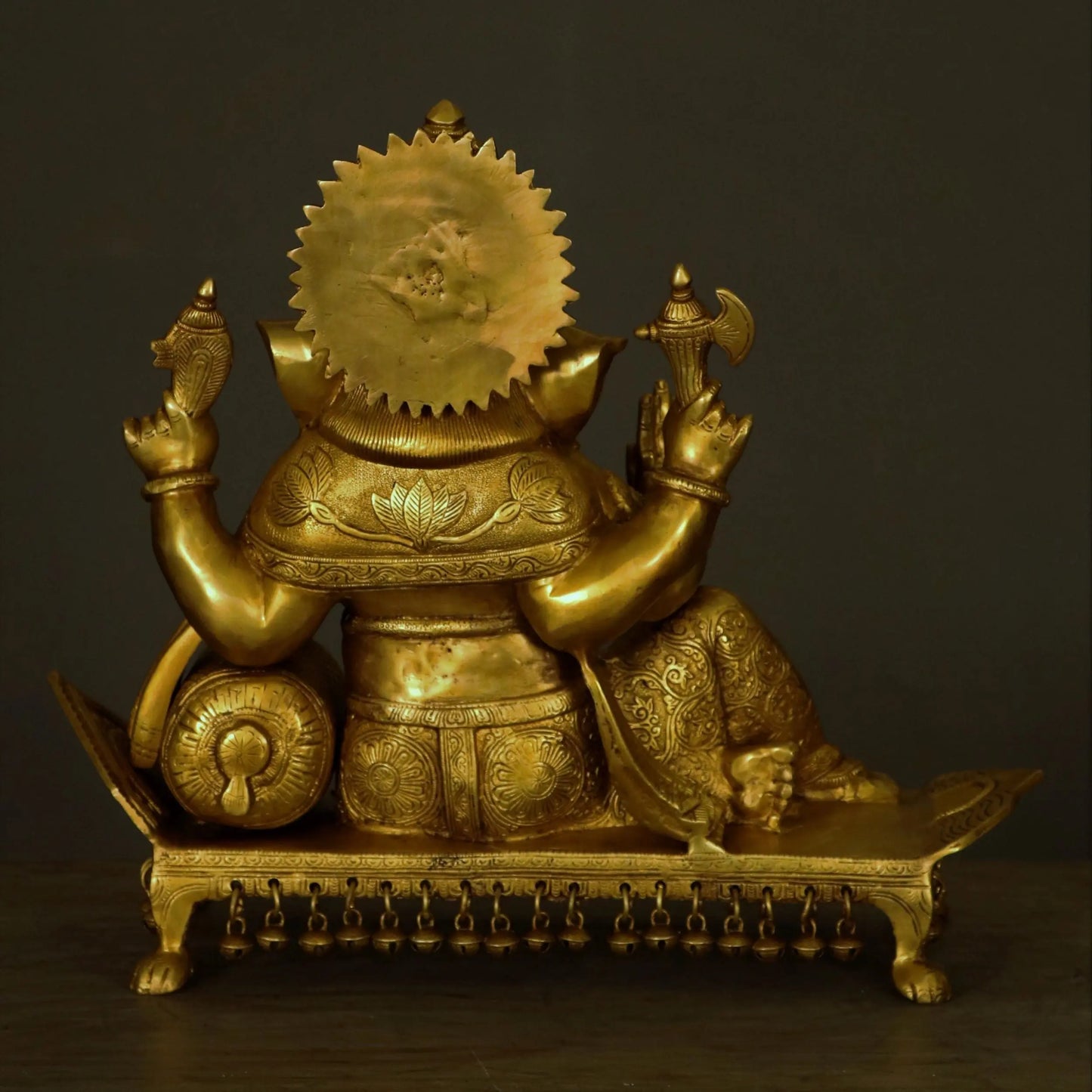 Brass Ganesh Statue 16" craftsview