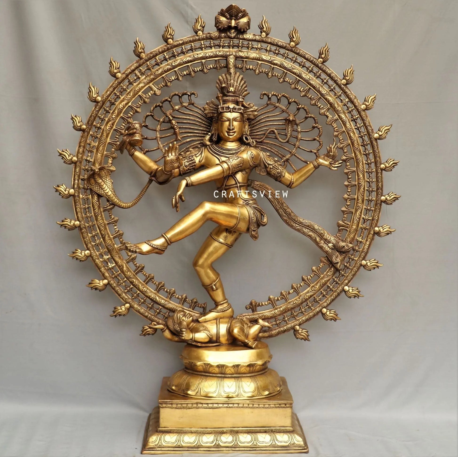 explore the hand picked collection of brass statues and décor