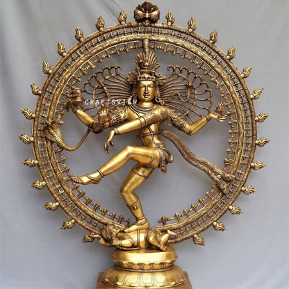 explore the hand picked collection of brass statues and décor