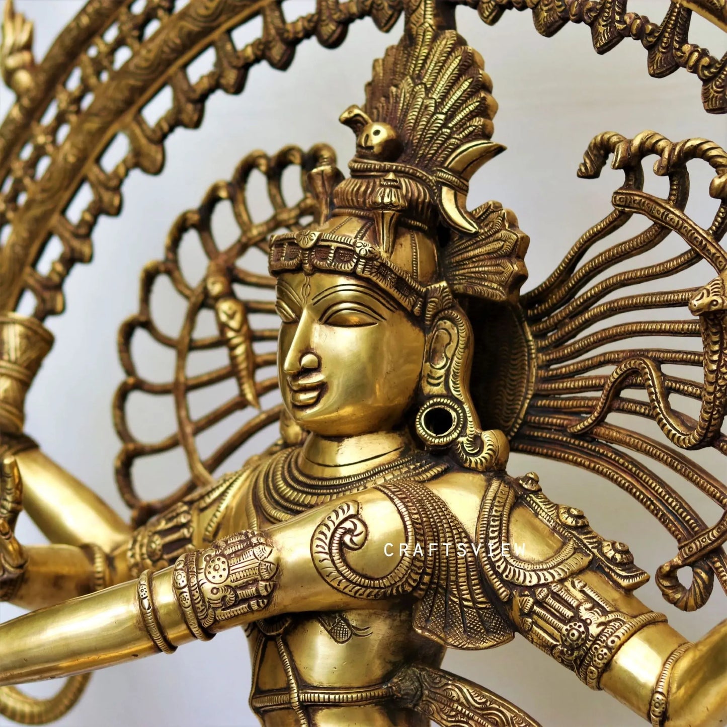 explore the hand picked collection of brass statues and décor