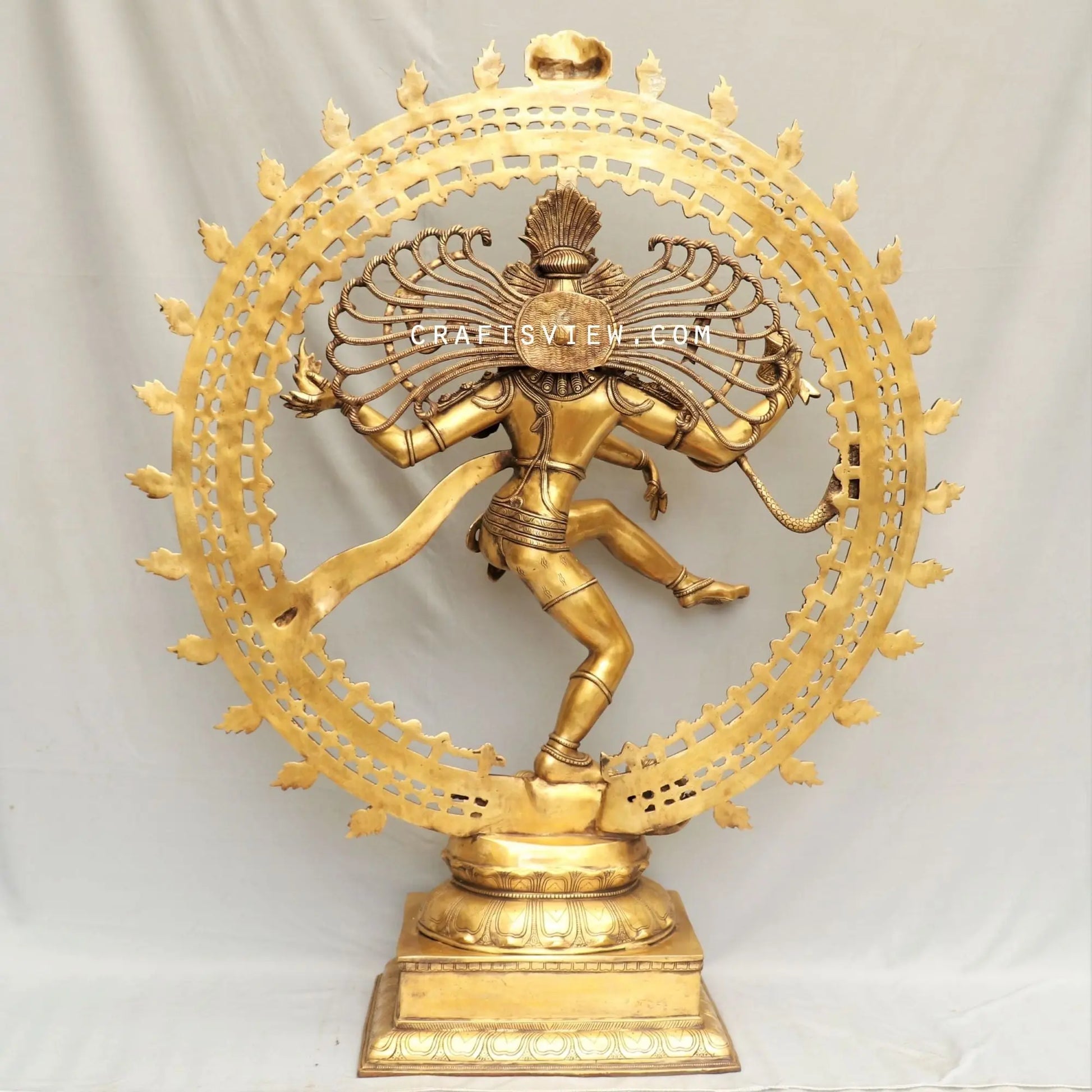 explore the hand picked collection of brass statues and décor