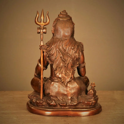 Brass Lord Shiva Statue 20" craftsview