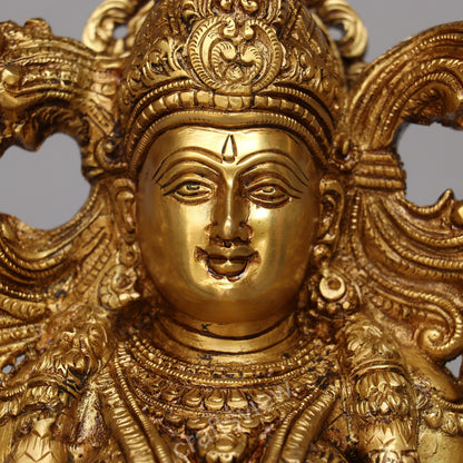 Brass Superfine Lakshmi Idol 15"
