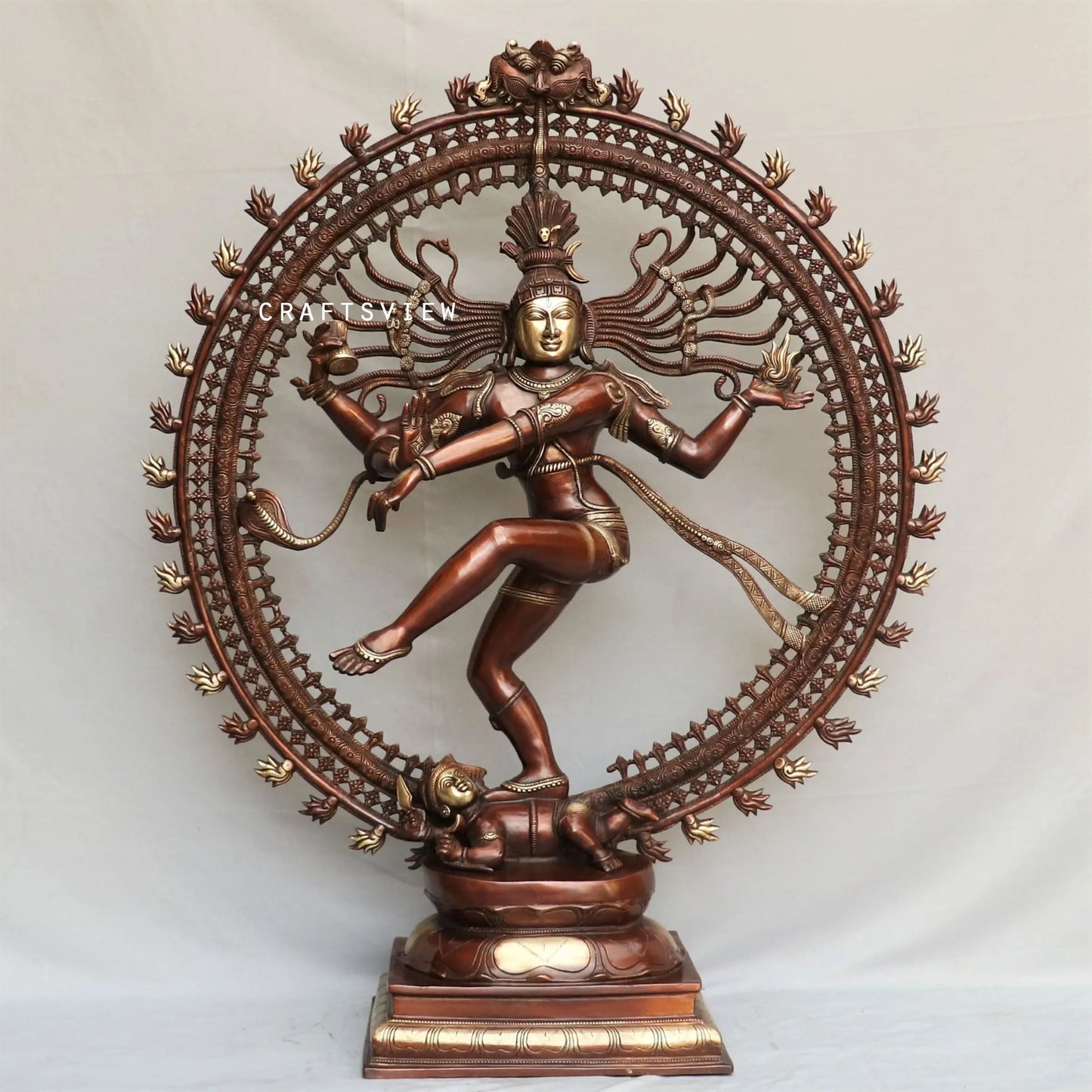 explore the hand picked collection of brass statues and décor