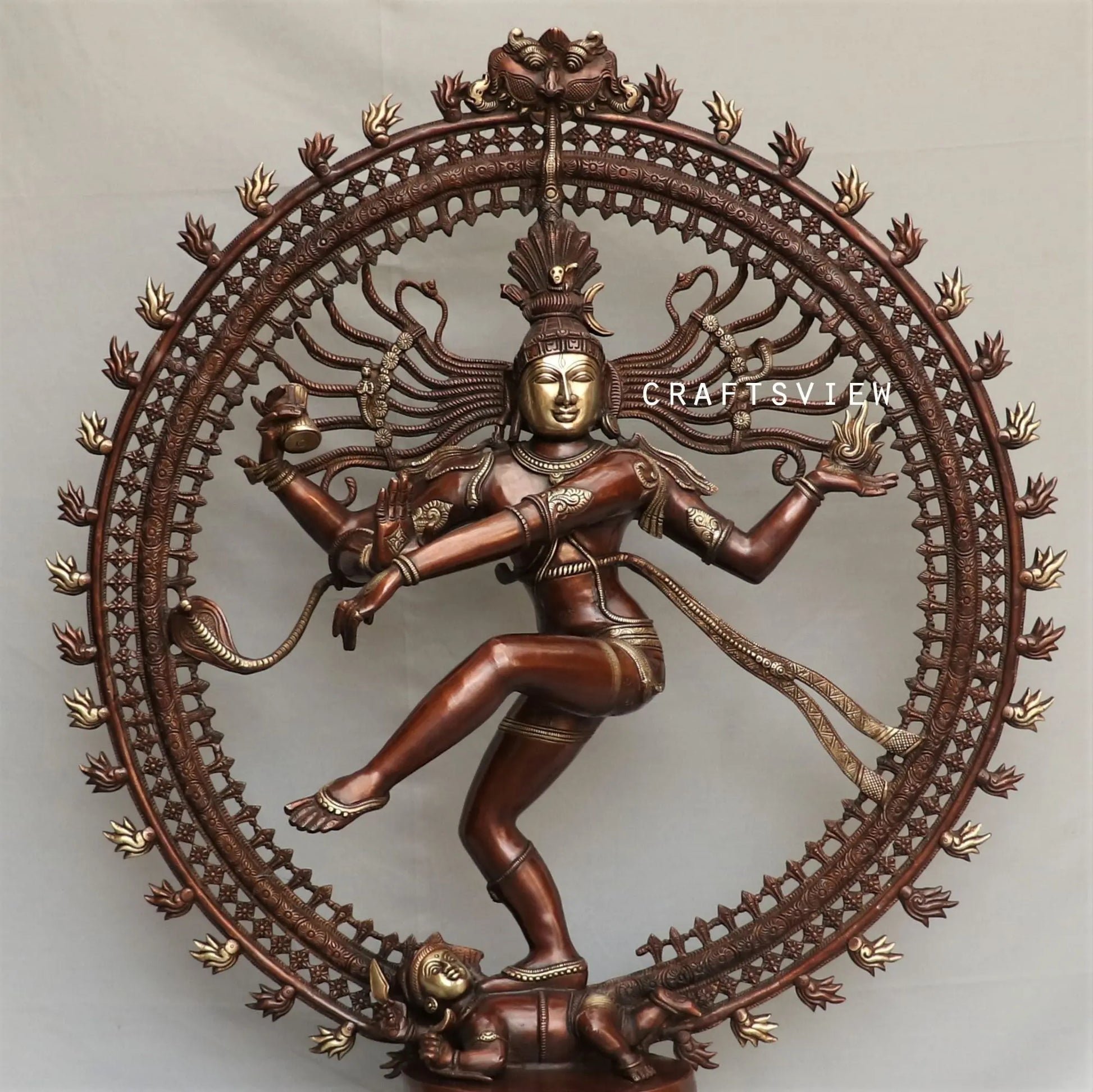 explore the hand picked collection of brass statues and décor