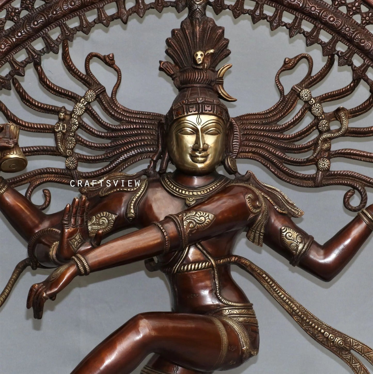 explore the hand picked collection of brass statues and décor