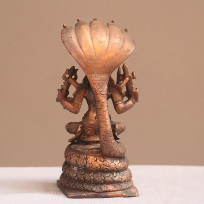 Pure Copper Durga Idol | Fine Craft | 13 CM Craftsview