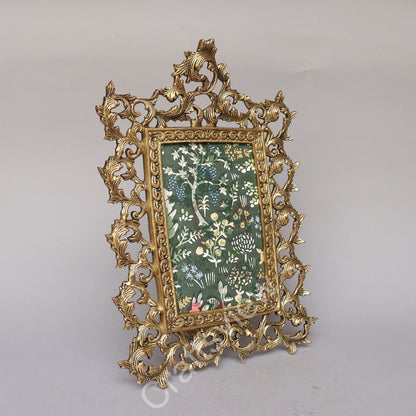 Vintage Brass Photo Frame memories it holds