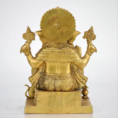 Brass Lord Ganesh Statue craftsview