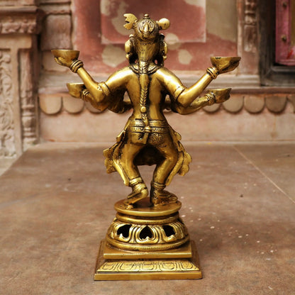 Brass Deeplakshmi Statues 13" craftsview