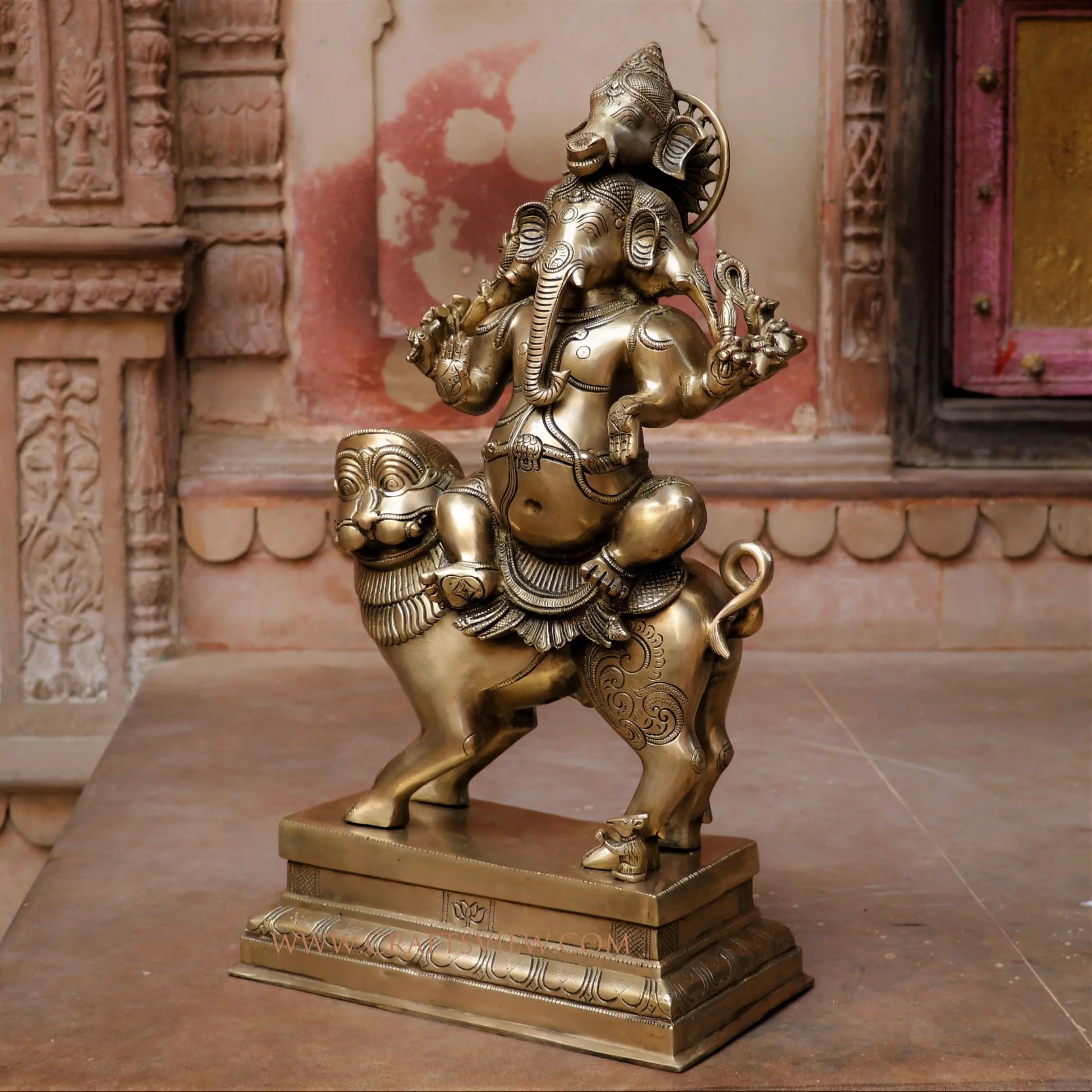 explore the hand picked collection of brass statues and décor