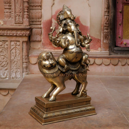 explore the hand picked collection of brass statues and décor