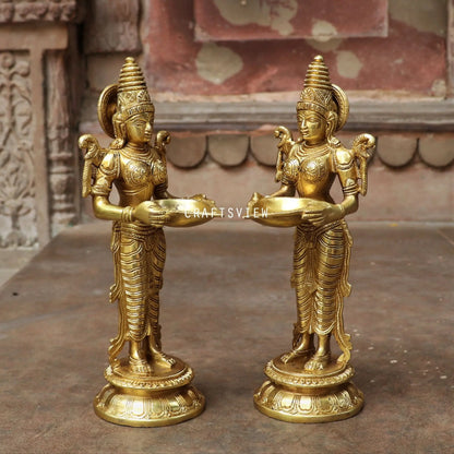 explore the hand picked collection of brass statues and décor