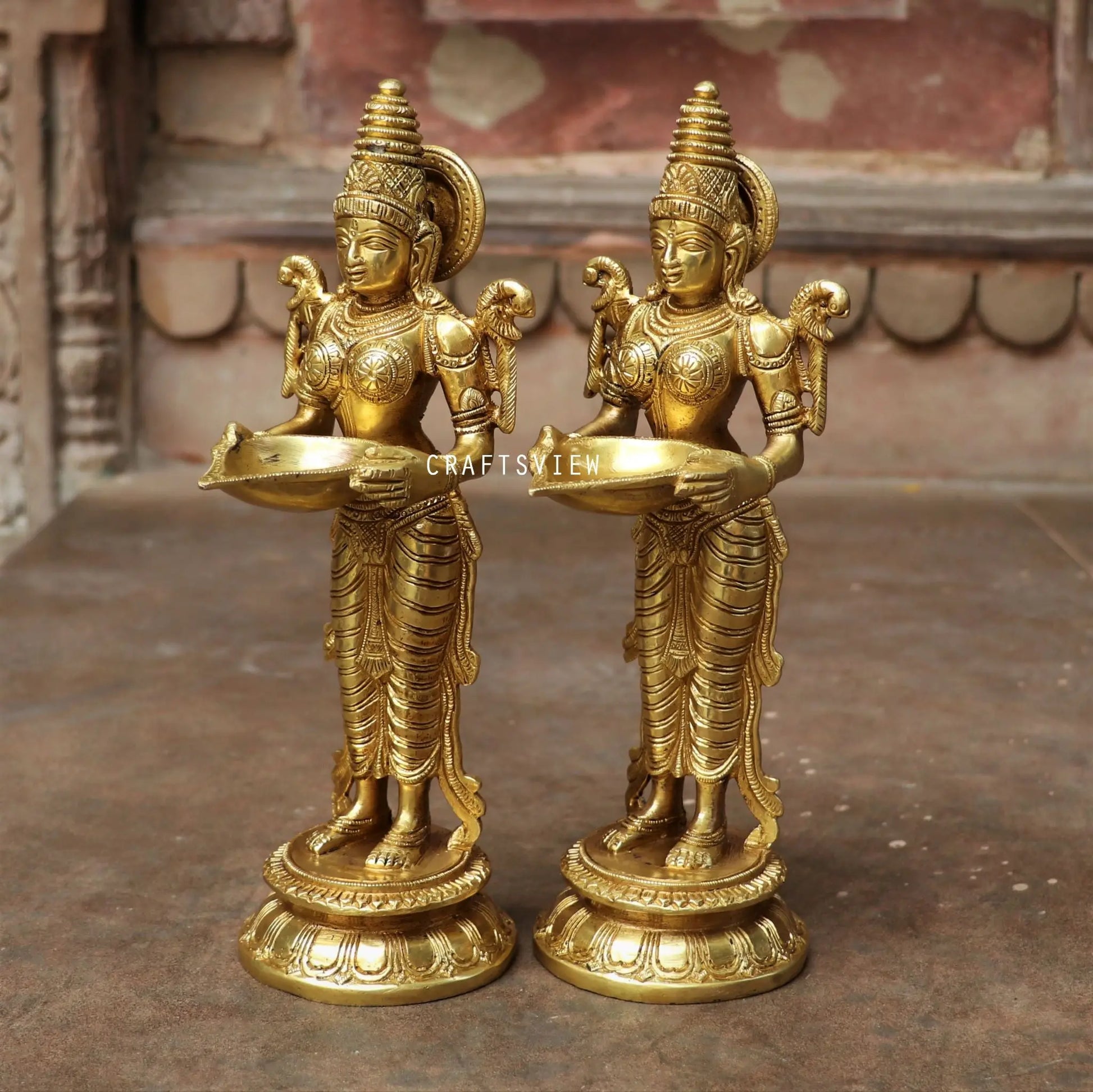 explore the hand picked collection of brass statues and décor