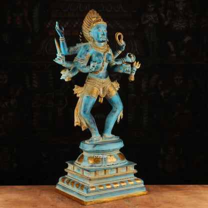 Brass Goddess Kali Statue a Powerful Embodiment of Shakti craftsview