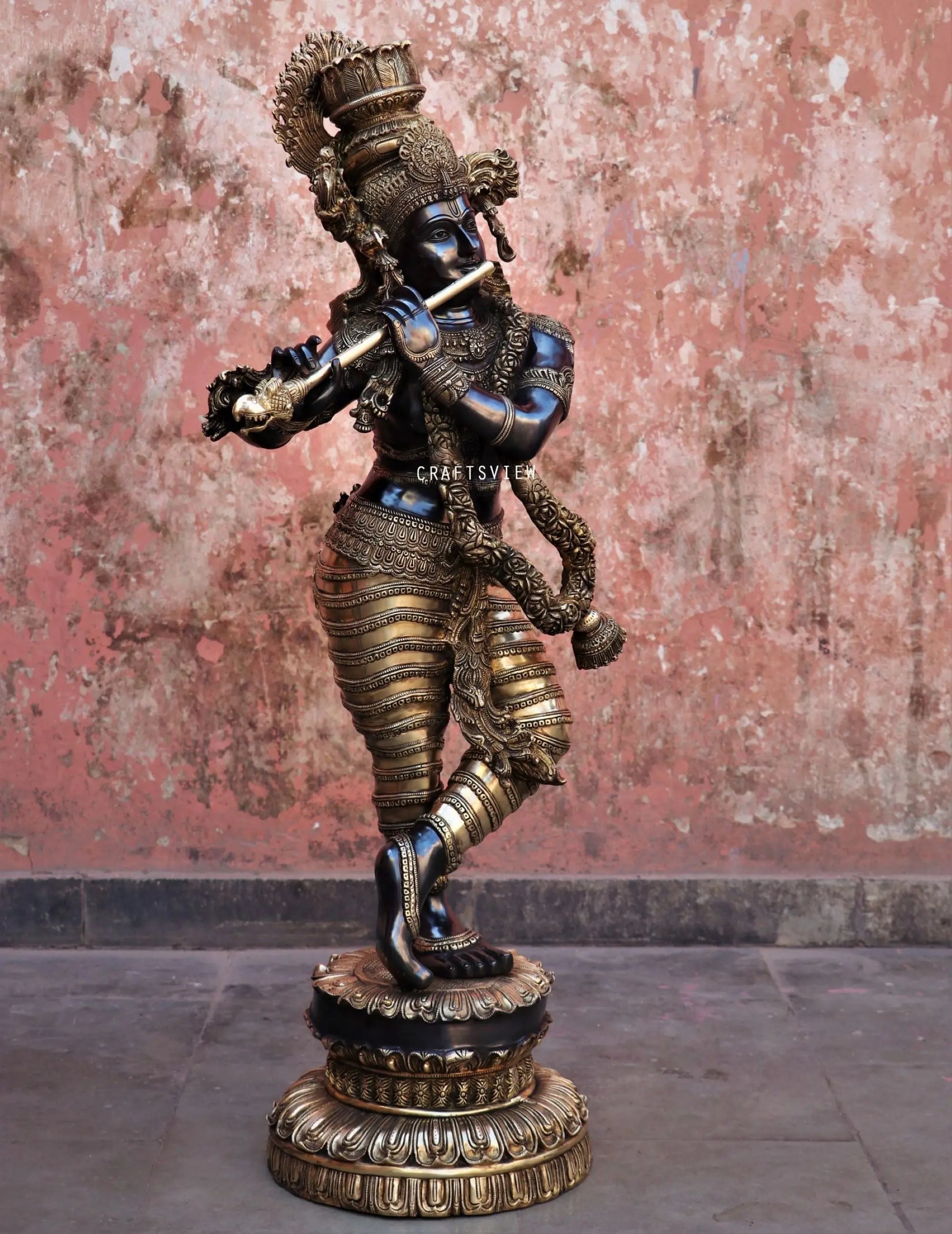 explore the hand picked collection of brass statues and décor