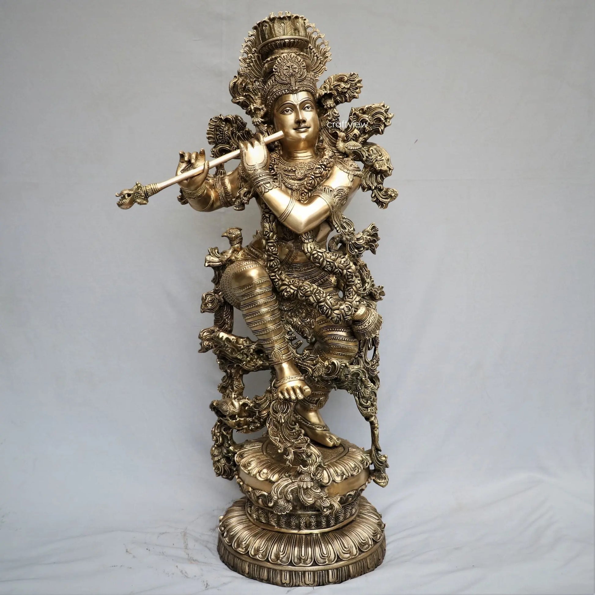 explore the hand picked collection of brass statues and décor