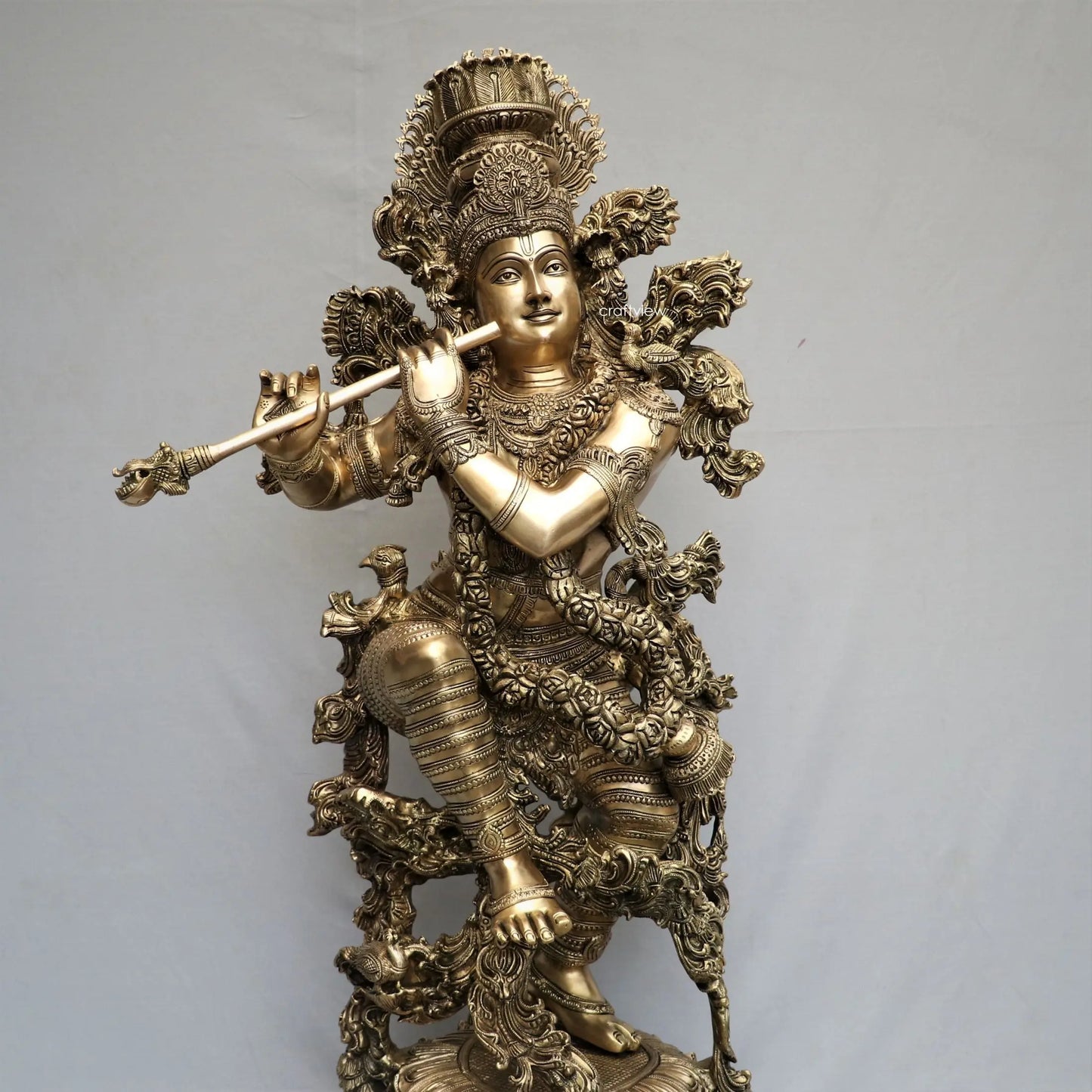 explore the hand picked collection of brass statues and décor