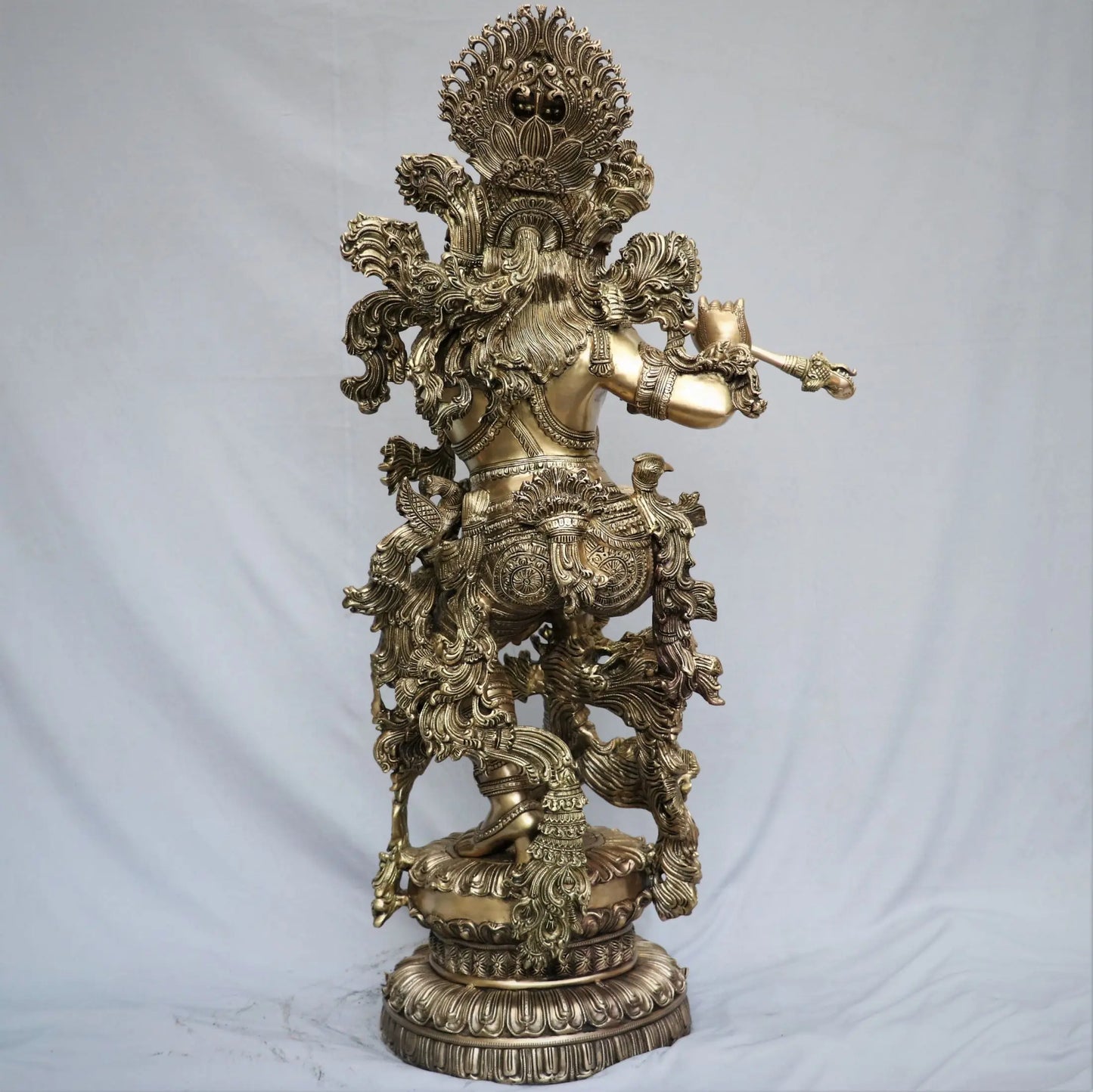 explore the hand picked collection of brass statues and décor