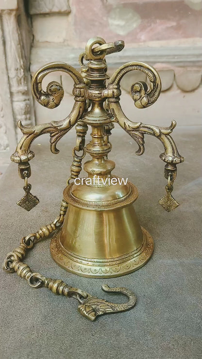 Brass Decorative Bell Wall Ascent